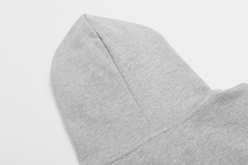 Zip-Up Hoodie with Star Studs & Decorative Drawstring, Oversized Fit