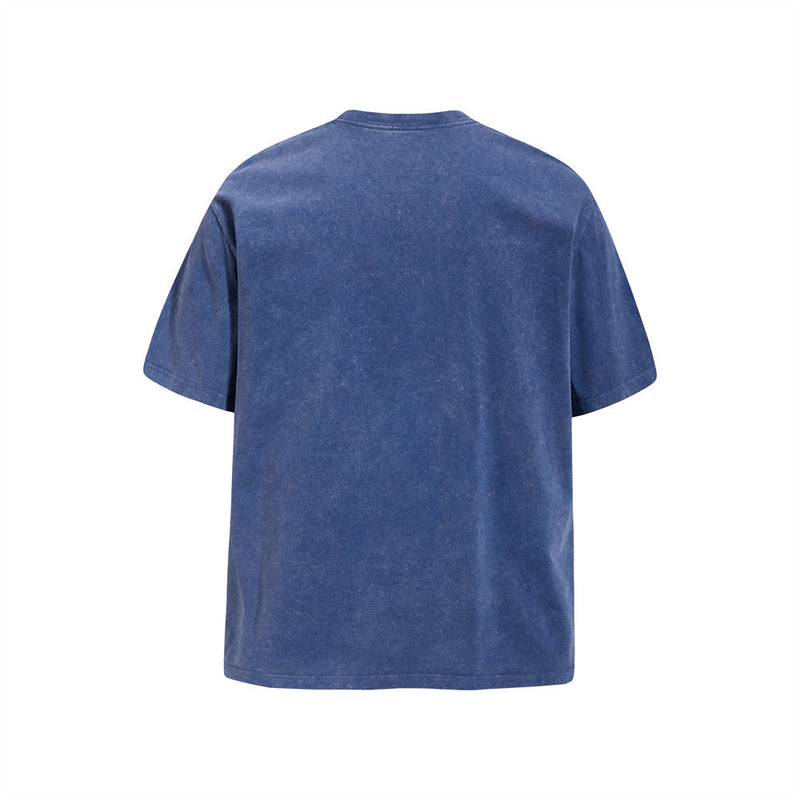 Salvation Fortune Graphic T-Shirt – Acid Wash Oversized Crew Neck Tee