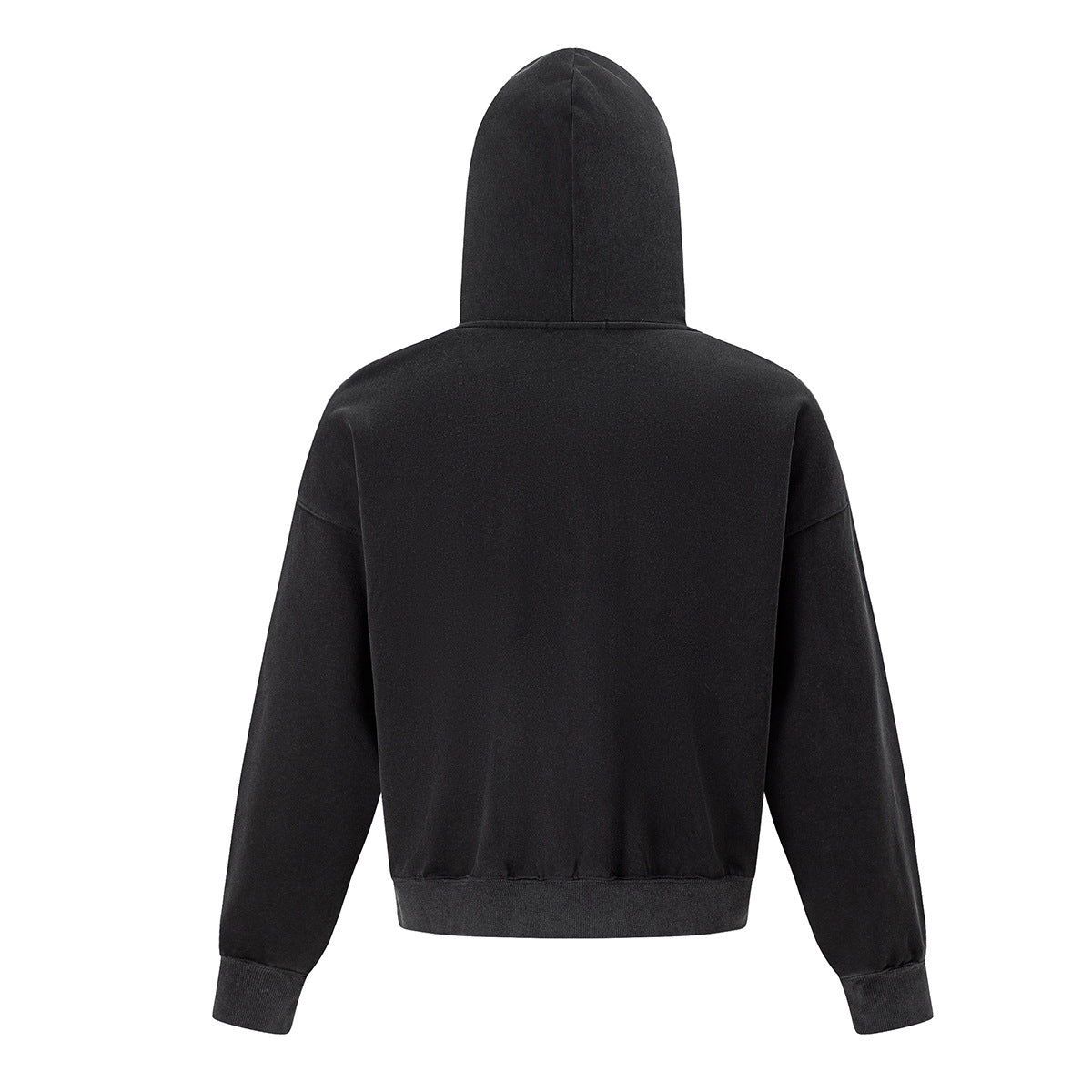 Hoodie zippé Loyal to the Stars – Motif étoiles vintage délavé