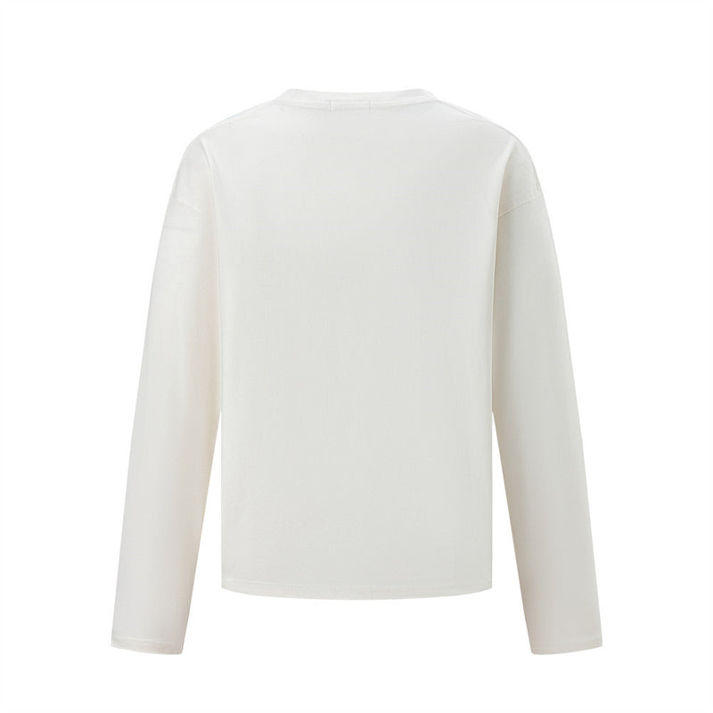 2000 Star Circle Graphic Long-Sleeve T-Shirt – Relaxed Fit