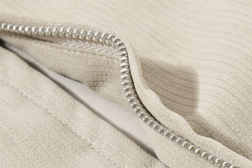 Blouson bomber à capuche – Coupe oversize zippée et tissu texturé