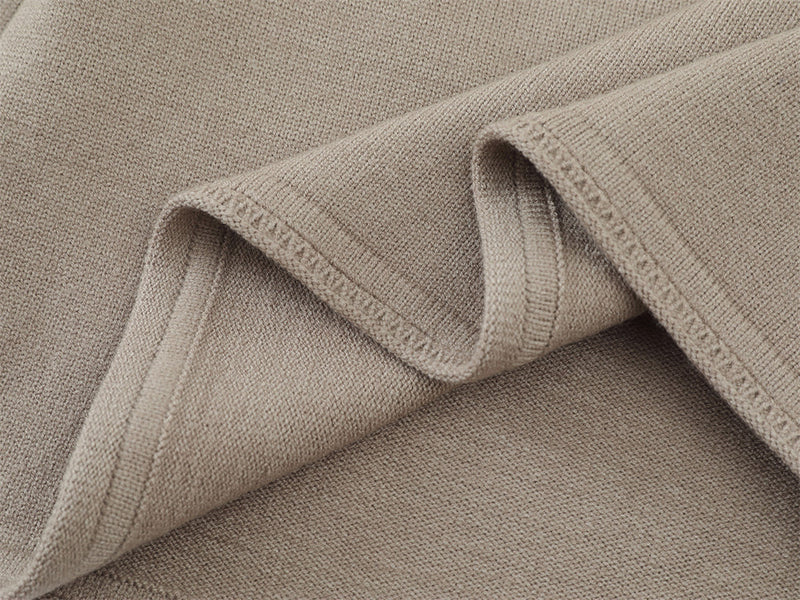 Men's Henley Neck Long-Sleeve Knit Sweater – Relaxed Streetwear Fit