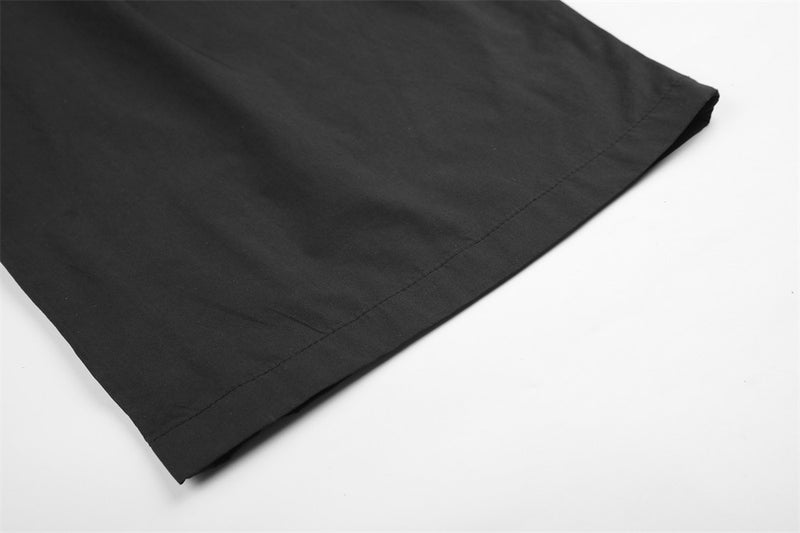 Wide-Leg Pleated Trousers – High-Street Drape Fit Pants