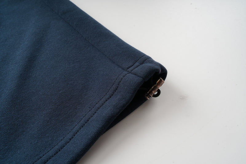 Sweatpants mit weitem Bein, Retro-Grafikpatch und geradem Schnitt