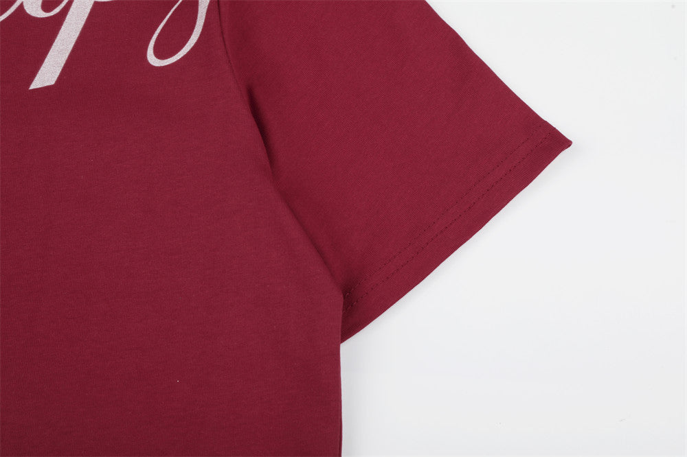 Oversized Graphic Print T-Shirt | Streetwear Script Logo Tee