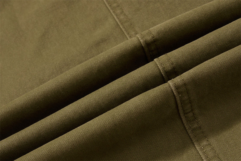Wide-Leg Cargo Pants – Punk Streetwear Deconstructed Multi-Pocket Trousers