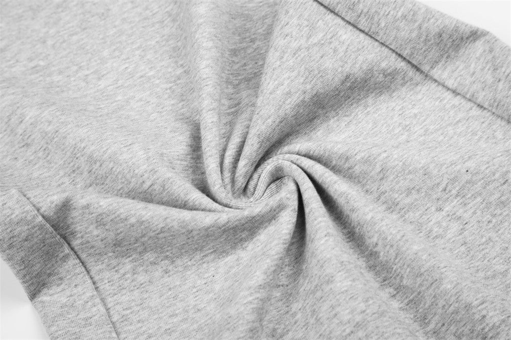 Pantalon de survêtement homme à jambes larges – Jogging évasé coupe décontractée avec taille à cordon