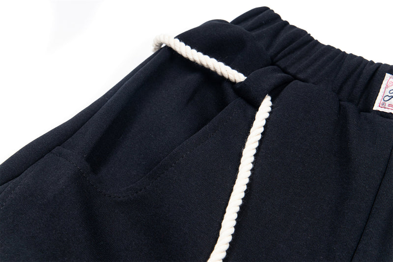 Wide-Leg Sweatpants with Rope Drawstring – Oversized Retro Streetwear Trousers