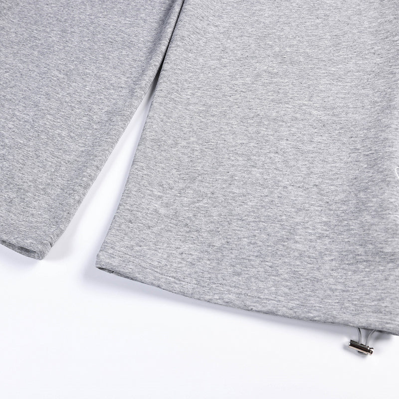 Wide-Leg Sweatpants with Cross Script Graphic Print