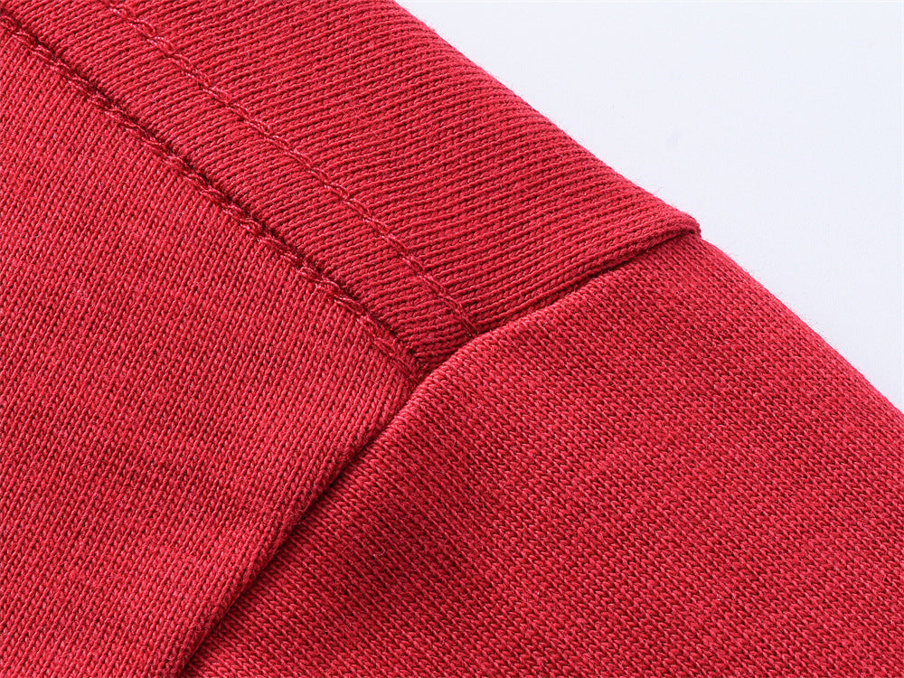 Long Sleeve Crew Neck Shirt – NTVG Letter Print Relaxed Fit