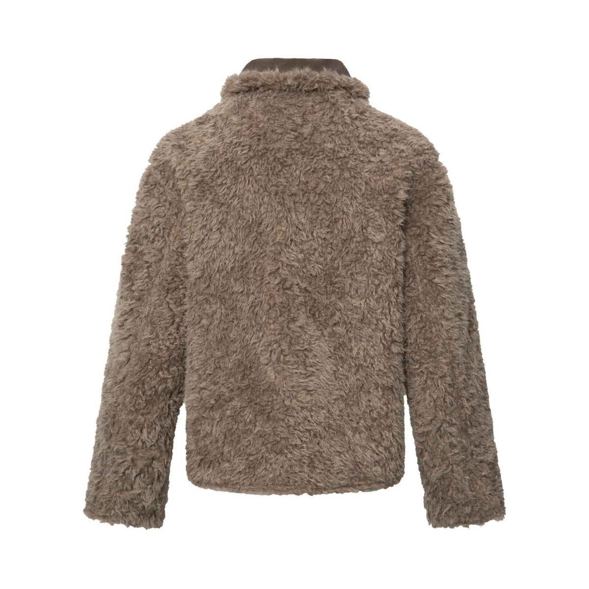 Reversible Teddy Fleece & Suede Jacket – Men's Relaxed Fit Winter Coat
