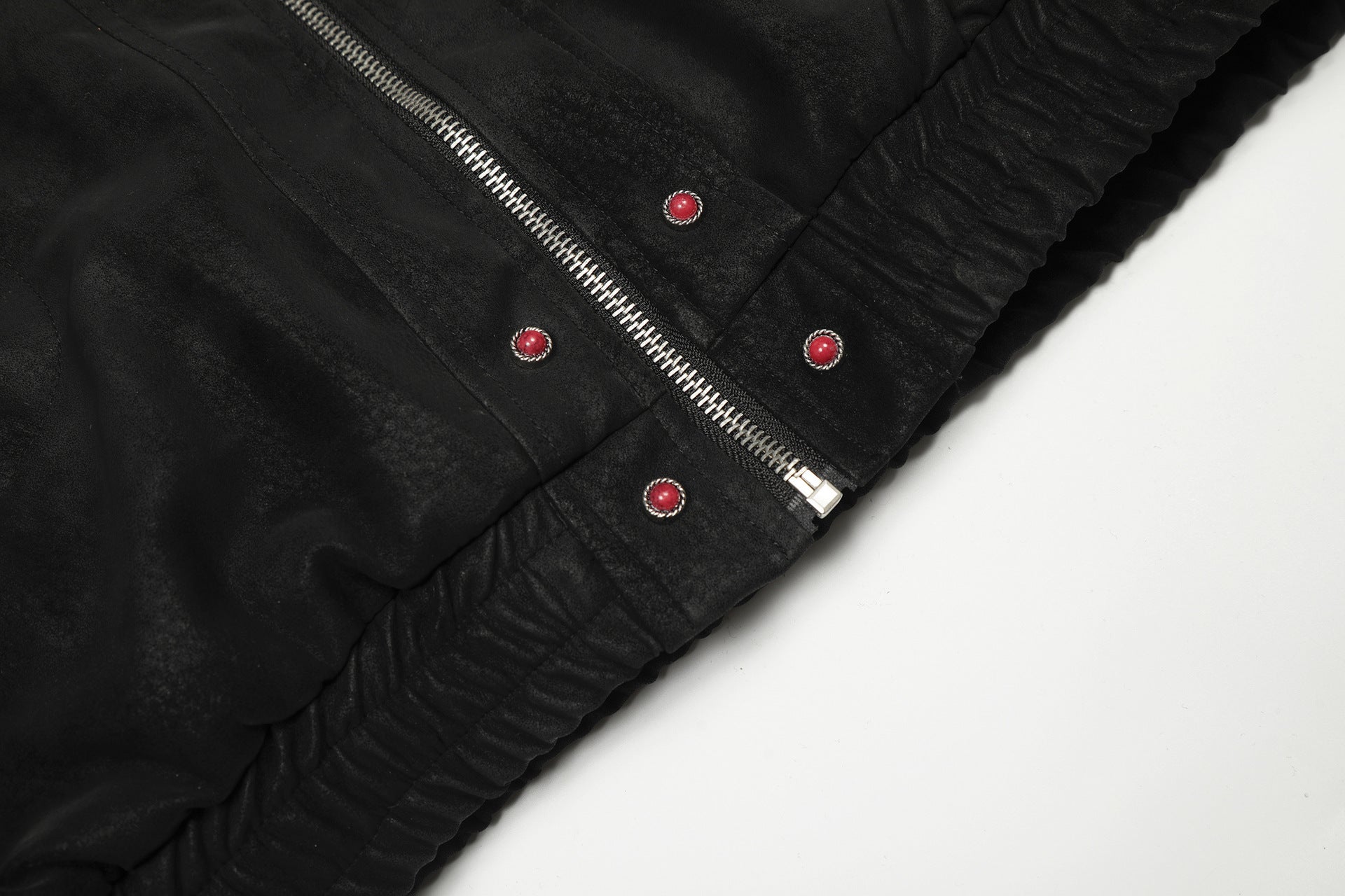 Blouson bomber à capuche bordée de fourrure – Style américain vintage doublé polaire