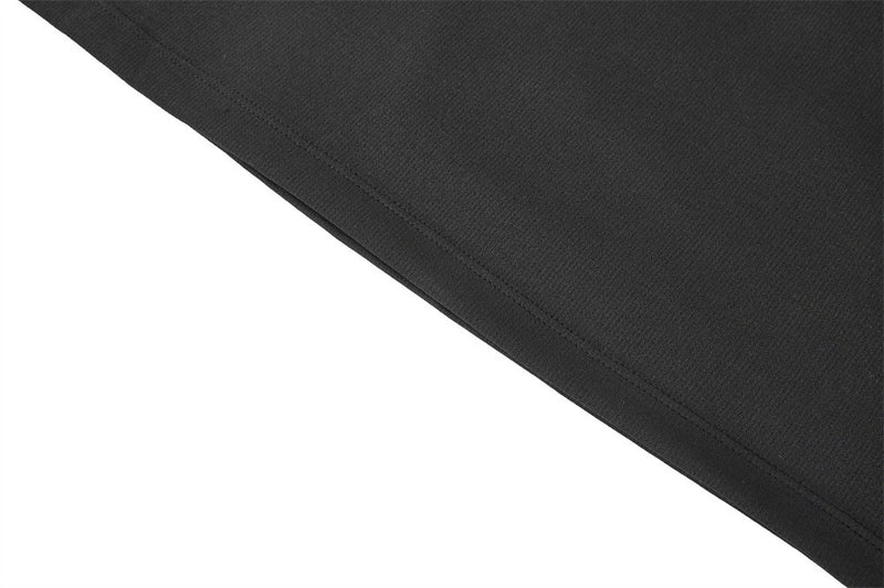 Men's Quarter-Zip Mock Neck Long Sleeve Shirt