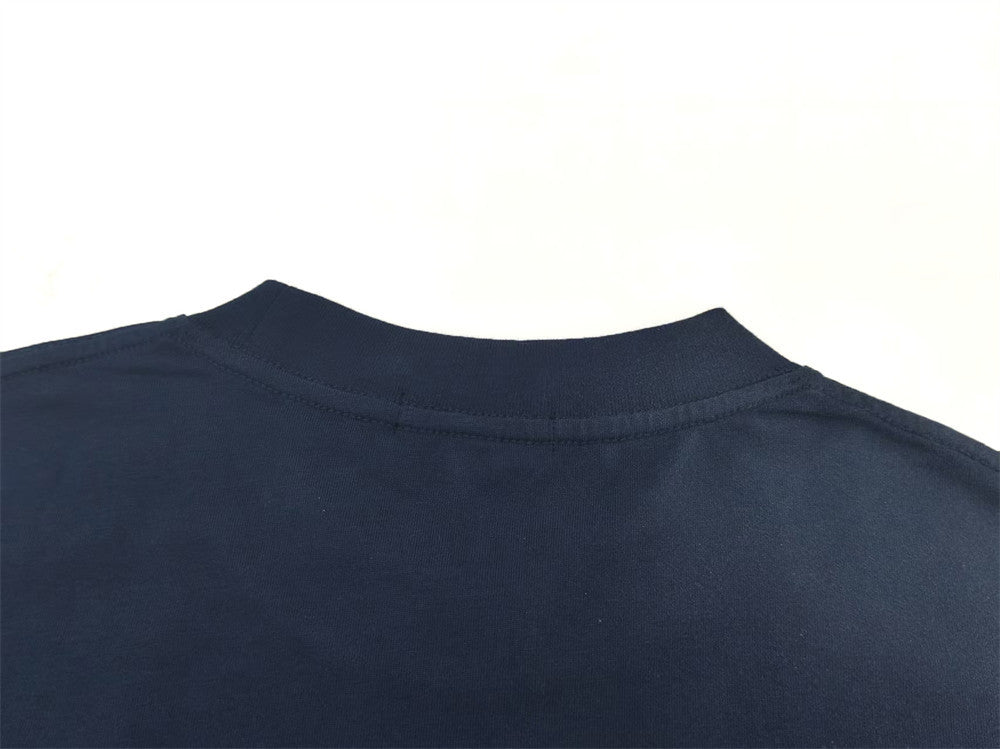 Bluremo Studded Logo Oversized T-Shirt | Washed Gradient Streetwear Tee