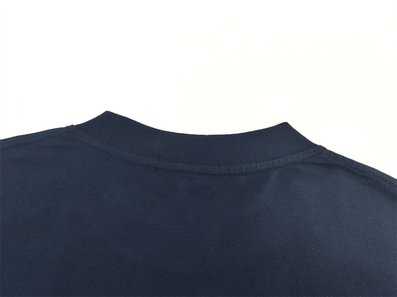 Bluremo Studded Logo Oversized T-Shirt | Washed Gradient Streetwear Tee