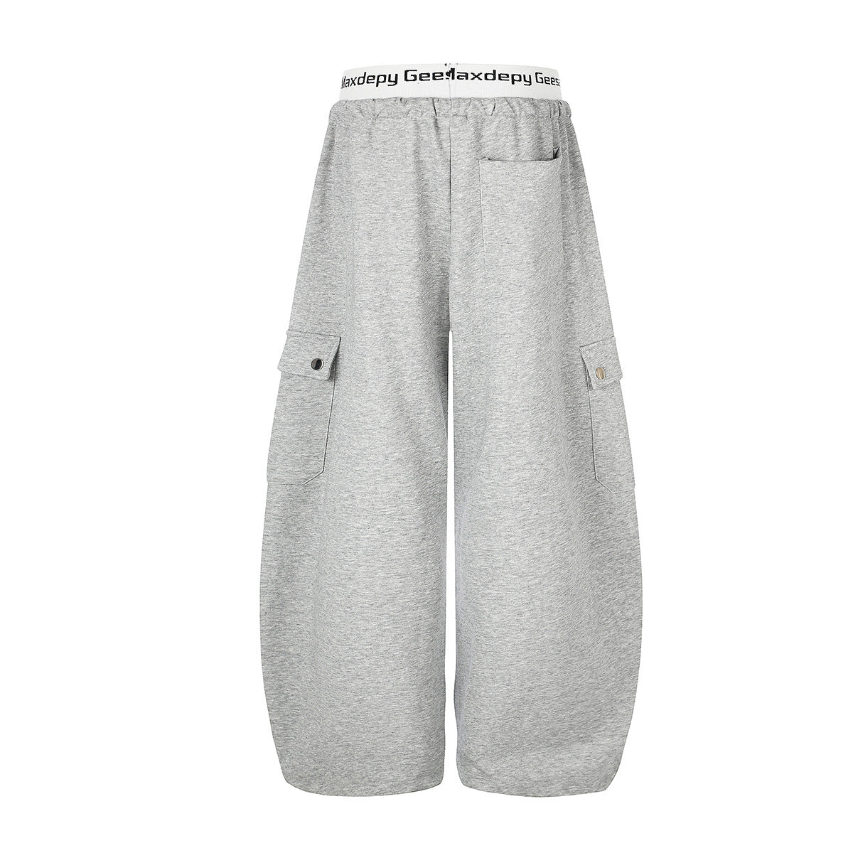 Pantalon cargo de survêtement coupe ample, jambes larges, graphique brodé, baggy
