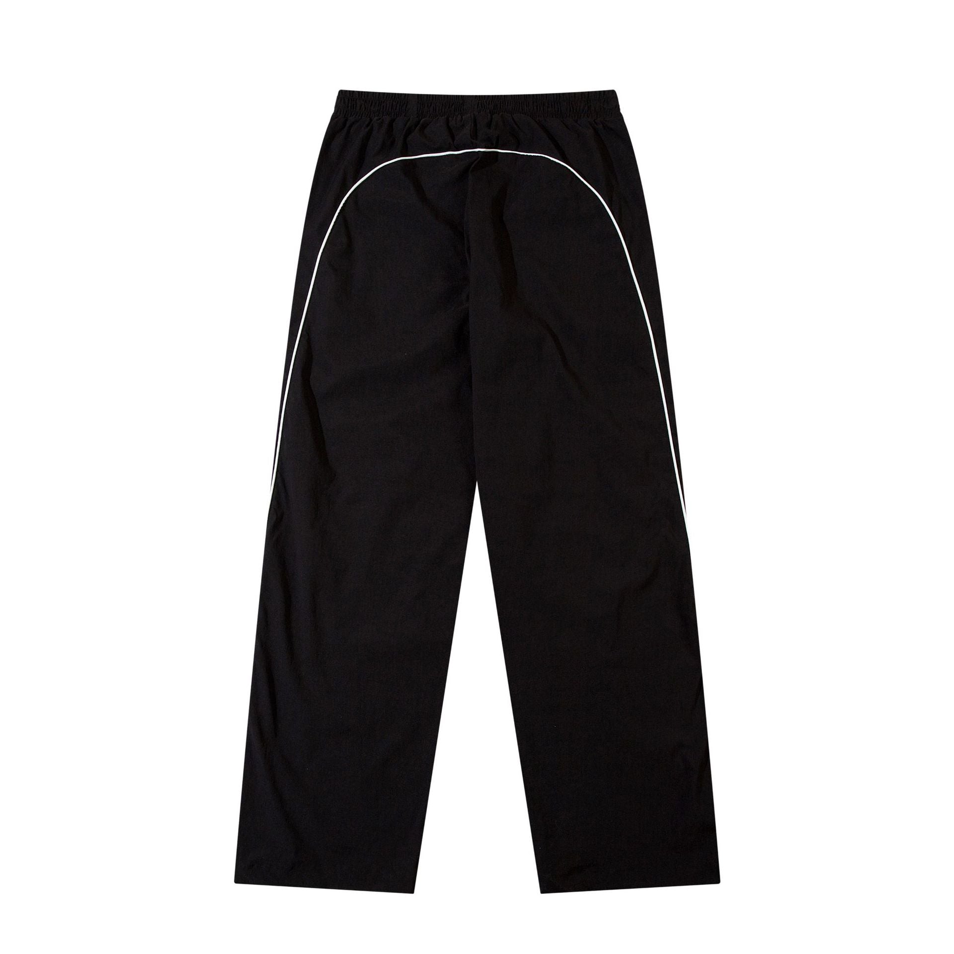Herren-Trackpants mit kontrastierender Paspel und Colorblock-Seiteneinsätzen