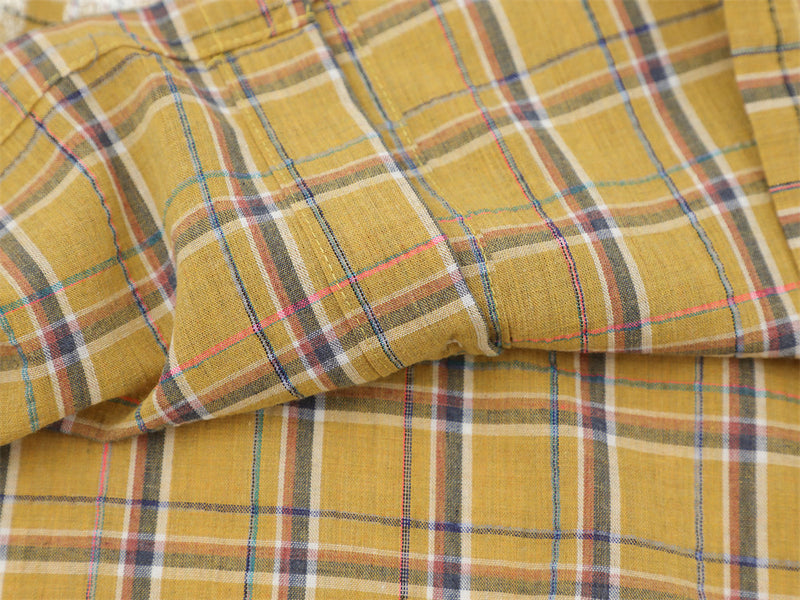 No Chains No Limits Plaid Short Sleeve Shirt – Relaxed Fit Button-Up