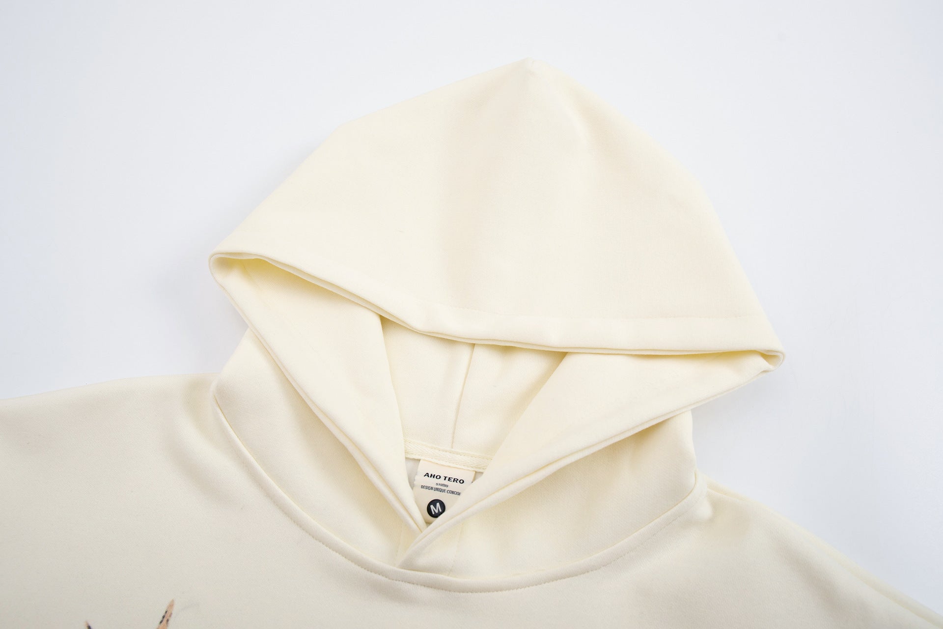 Oversized Hoodie mit Ozean-Seestern- & Muschel-Grafikprint
