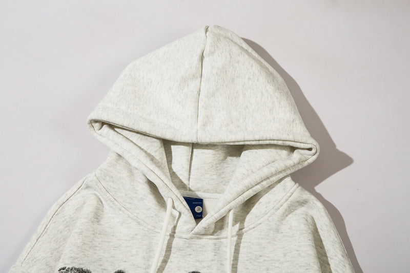 Heavyweight Graffiti Graphic Hoodie – Oversized Street Style Pullover