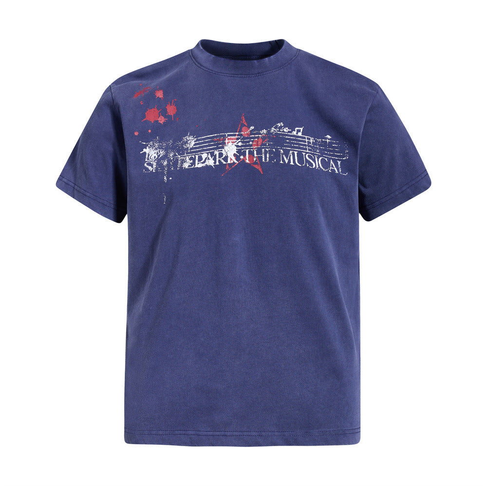 Skatepark The Musical Graphic Vintage Washed T-Shirt