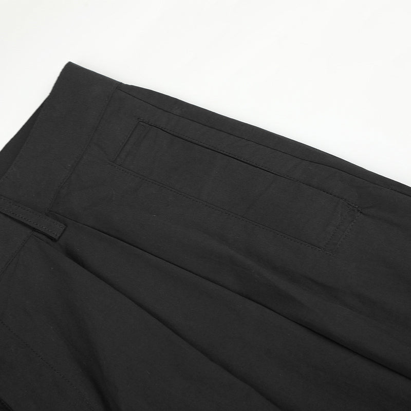 Wide-Leg Pleated Trousers – High-Street Drape Fit Pants