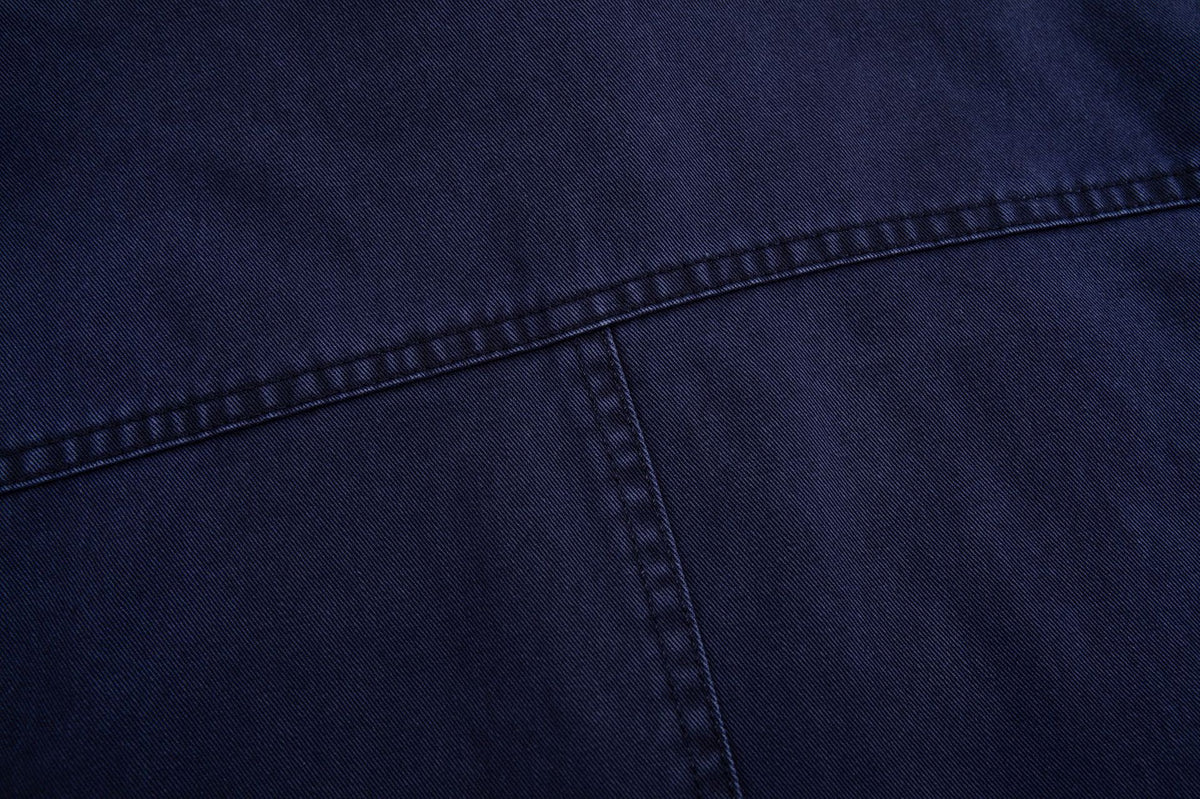 Men's Vintage Washed Moto Zip Jacket – Deconstructed Seam Detroit Style