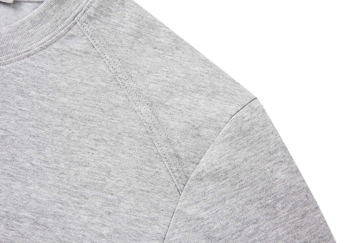 Men's Long Sleeve Crew Neck T-Shirt – Slim Fit Raglan Shoulder Tee
