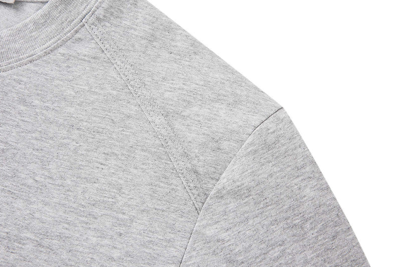 Men's Long Sleeve Crew Neck T-Shirt – Slim Fit Raglan Shoulder Tee