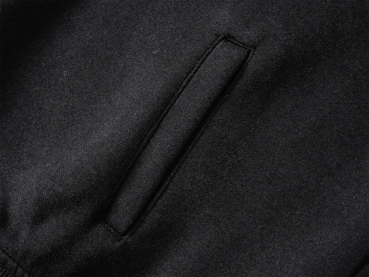 Zip-Hoodie mit Kapuze mit Teufelsohren – Gothic-Kreuz-Graphic-Sweatshirt im Streetwear-Stil