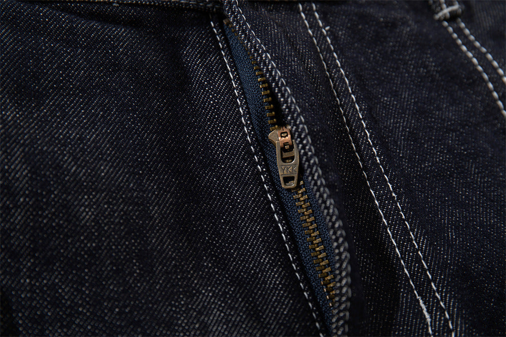 Wide-Leg Denim Cargo Shorts – Multi-Pocket Workwear Style