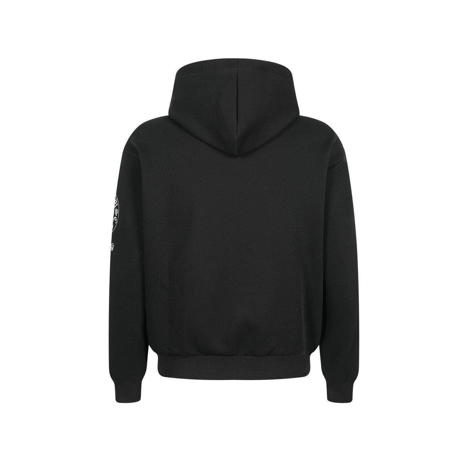 Herren-Zip-Hoodie mit Vintage-Flaggengrafik – Distressed-Kreuzprint