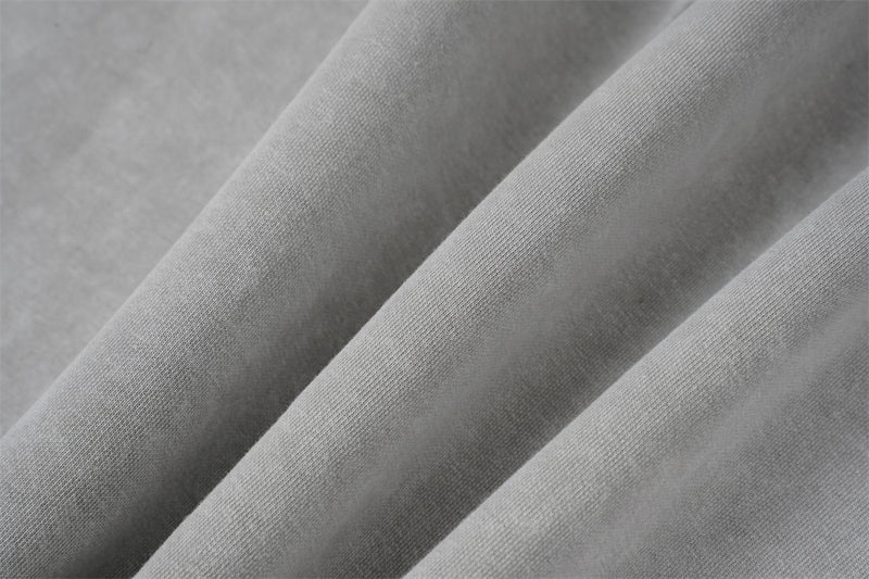 T-shirt manches longues à effet superposé, délavé à l’acide et déconstruit – Color block