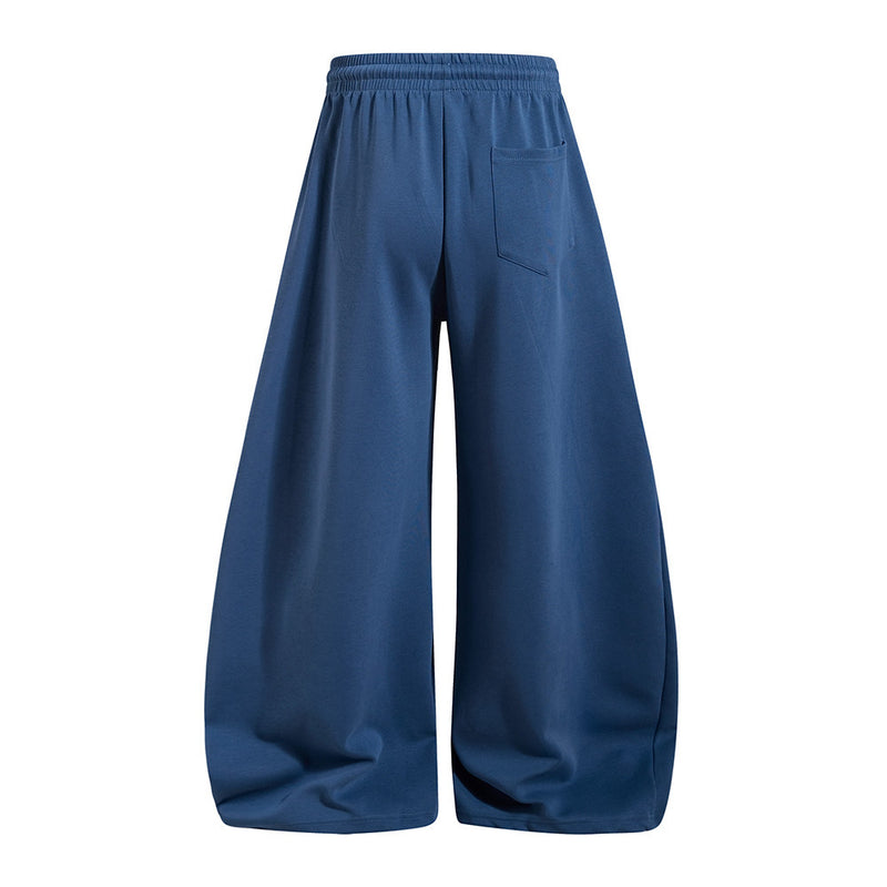 Wide-Leg Sweatpants with Colorful Graffiti Print and Star Logo