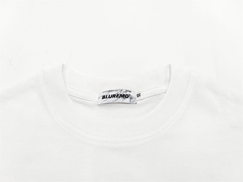 3D Strawberry Print Oversized Drop-Shoulder T-Shirt