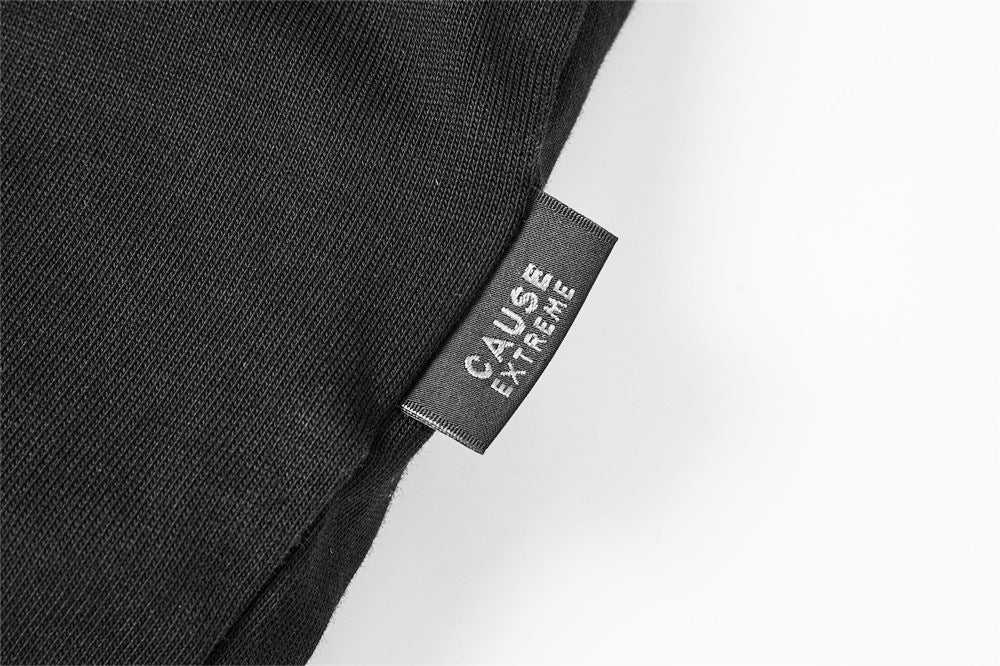 Chemise Henley manches longues patchwork à carreaux pour homme – Délavée et usée, façon