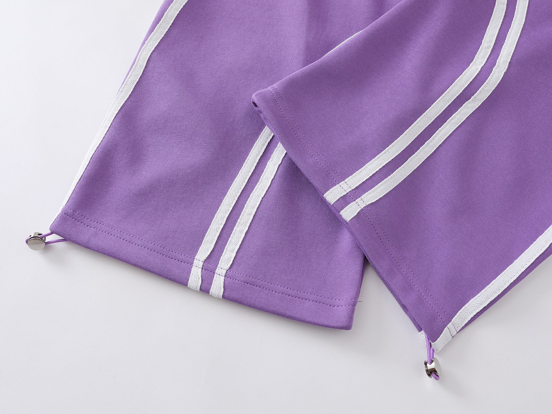 Pantalon de survêtement baggy à jambes larges avec détail rayé incurvé – Style streetwear hip-hop
