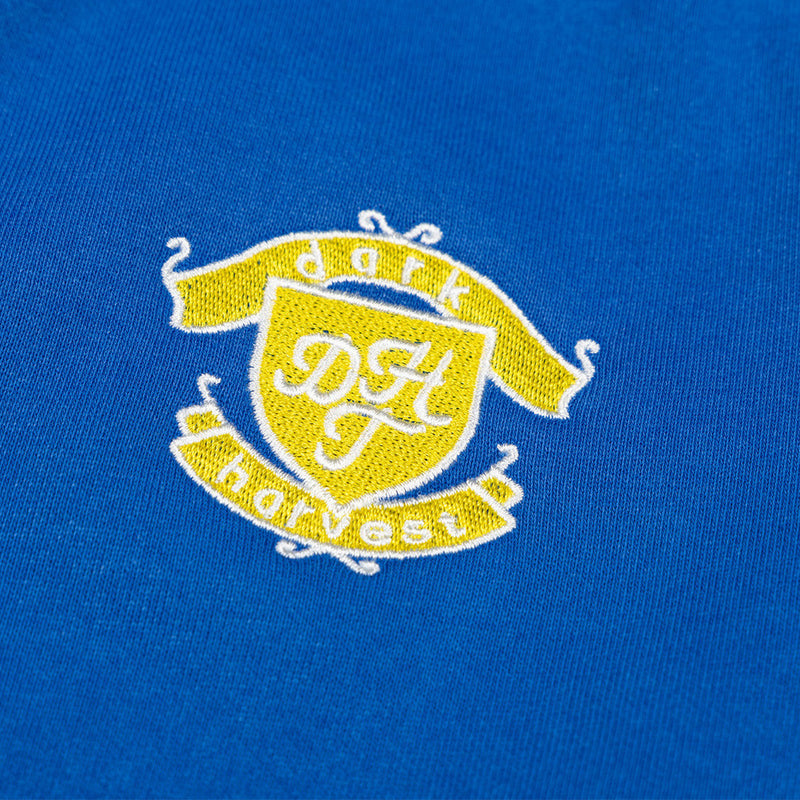 Men's Zip-Up Track Jacket with Stripe Sleeves and Crest Badge
