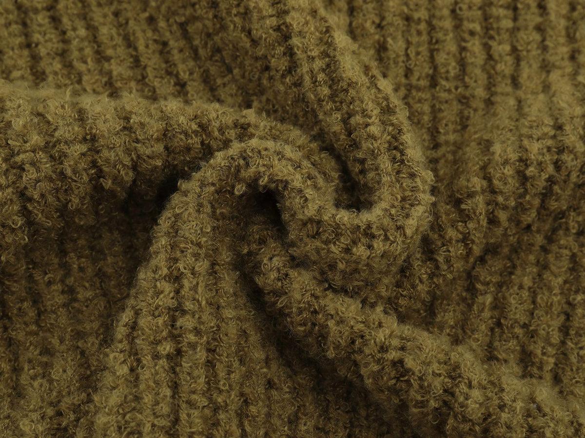 Sweater Zip Up Hoodie Bear Ear Knit Cardigan with Front Pockets