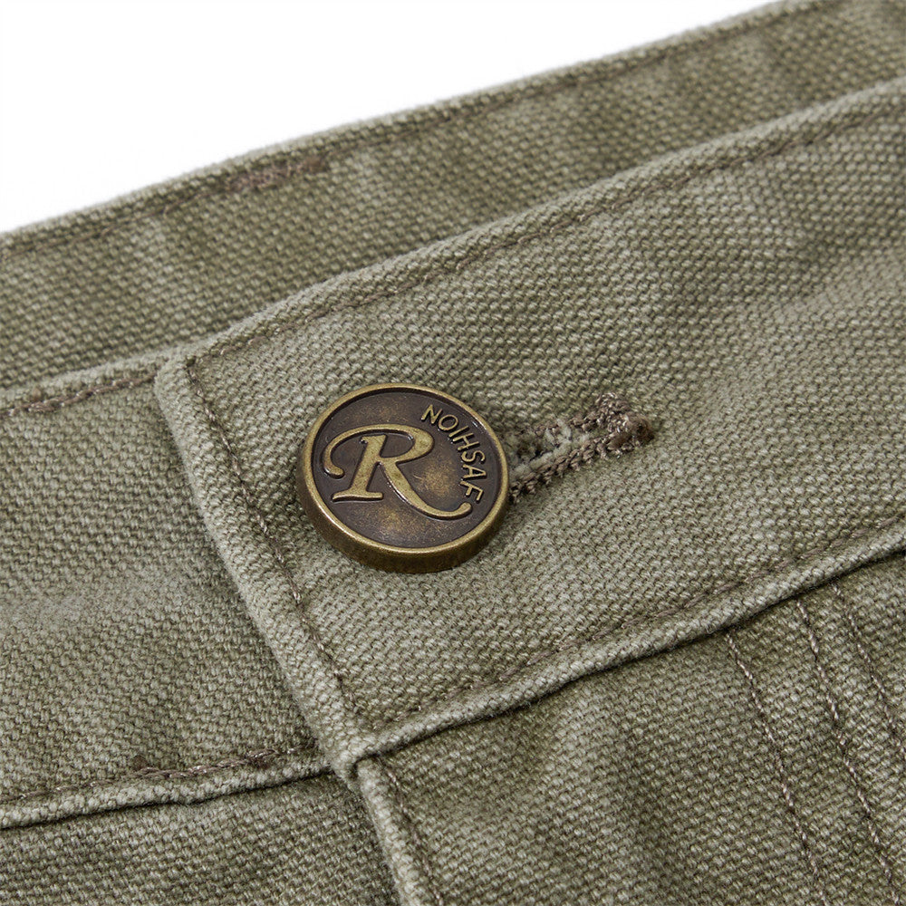 Wide-Leg Cargo Pants – Baggy Fit with Pleated Panels & Utility Pockets