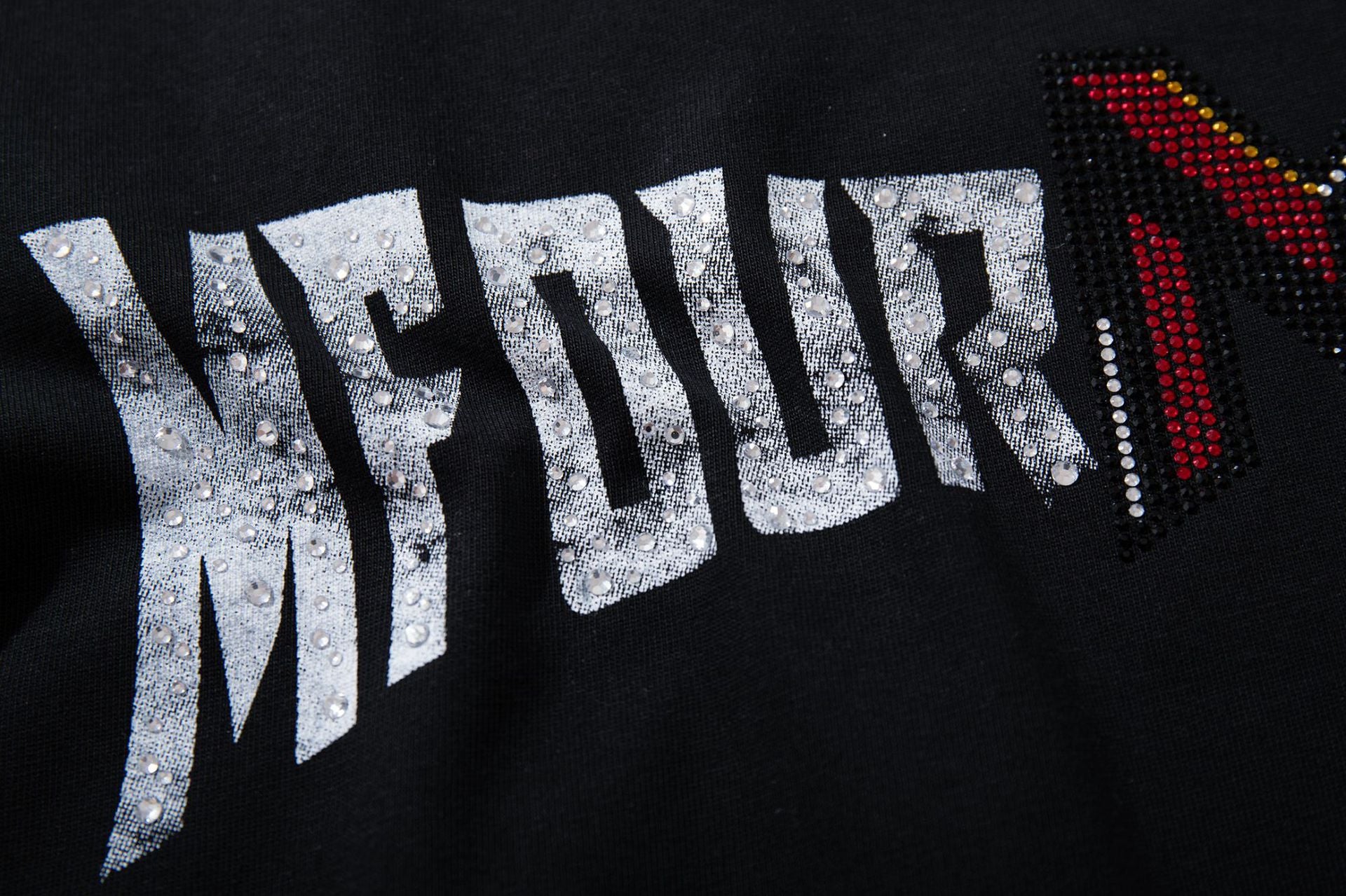Chemise graphique à manches longues imitation superposition – Imprimé racing motocross MFOUR MAKEY