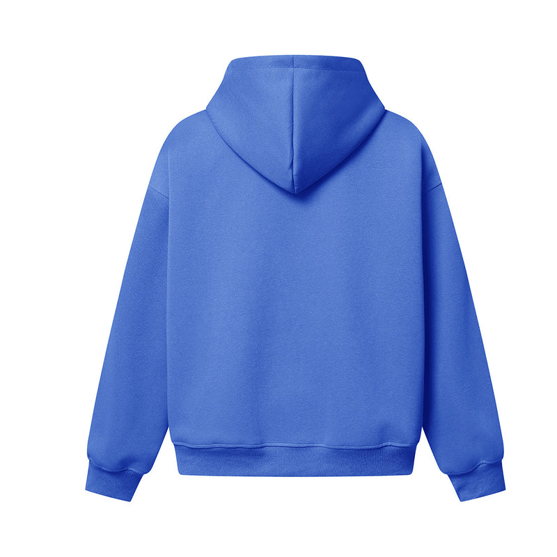 Ace Unicorn Zip-Up Hoodie & Wide-Leg Sweatpants Set with Leopard-Print Lining