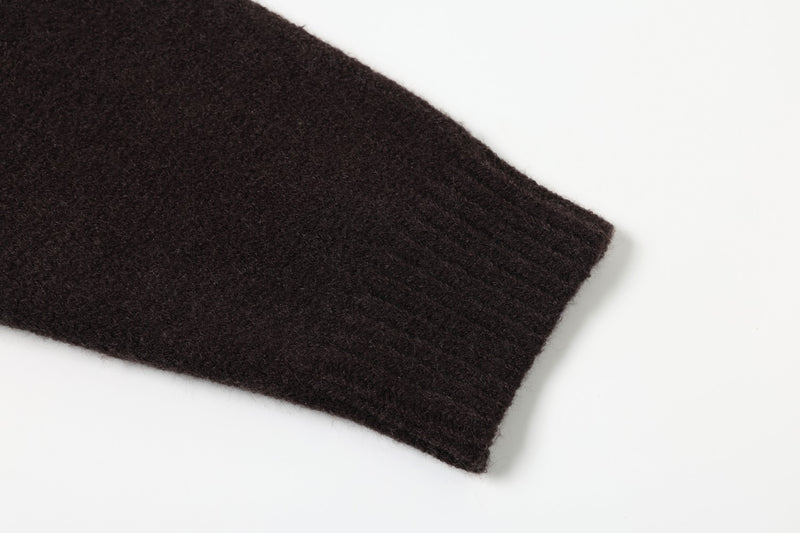 Fair Isle Jacquard Knitted Crew Neck Sweater – Vintage American Style