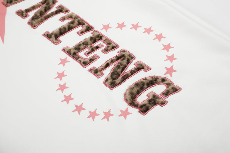 Wide-Leg Sweatpants with Star & Leopard Letter Graphic – Streetwear Joggers