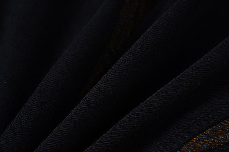 Veste Harrington en velours coupe boxy – Style workwear américain rétro