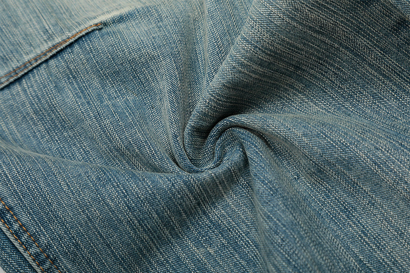 Hellblaue Baggy-Jeans für Herren – Wide-Leg-Denim mit Vintage-Waschung