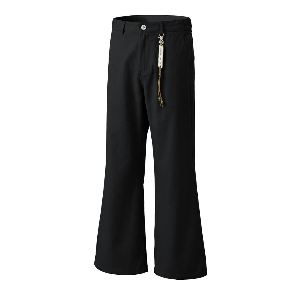 Men's Flare Wide-Leg Trousers – Bell Bottom Casual Pants