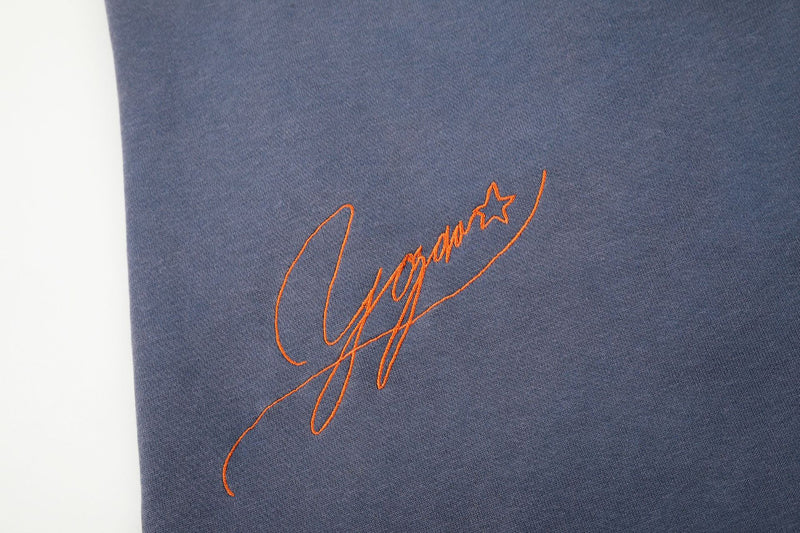 Pantalon de survêtement à jambes larges avec broderies graffiti signature et numéro 26