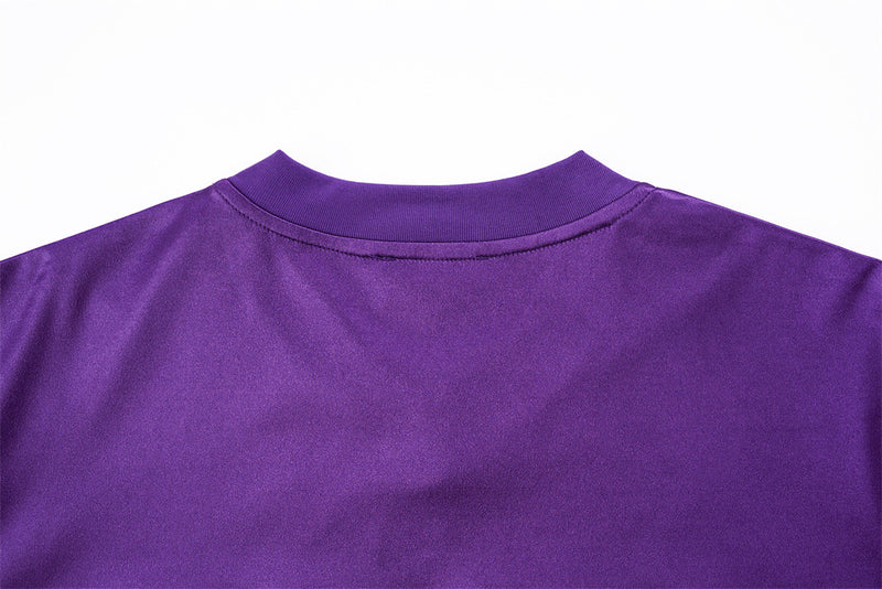 Oversized V-Neck T-Shirt Men's Football Jersey Mesh Number 08 Short Sleeve