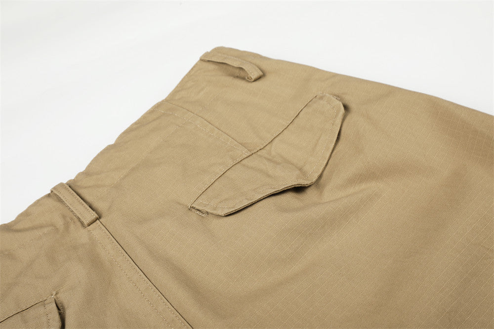 Pantalon cargo wide leg homme – Coupe ample, poches multiples et jambe droite